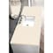 James Martin Vanities Athens 60in Single Vanity, Glossy White w/ 3 CM Eternal Marfil Top E645-V60S-GW-3EMR - alternate 3